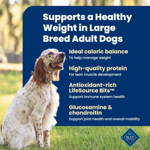 Blue Buffalo Life Protection Formula Healthy Weight Large Dog Food, 30 lb