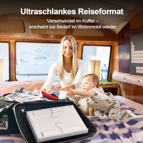 ALLTIDYUP Extra Tiefer Schrank Hängeorganizer mit 5 Fächern und Mesh-Taschen-Kleiderschrank Organizer, Stabil und Platzsparend-Ideal für Studentenwohnheim und Wohnmobil-Weiß,1 Stück