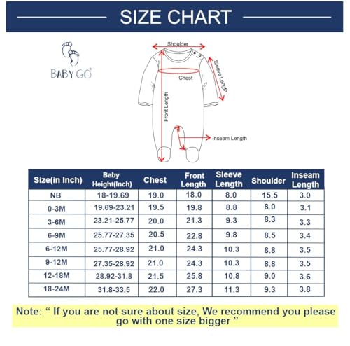 Image of BabyGo Half Sleeves Baby Romper| 100% Cotton Rompers for New Born Baby| Baby Dress | Sleepsuit for Baby Girls| Onesies| 0-3M| 3-6M| 6-9M| 9-12M| Infant Clothes