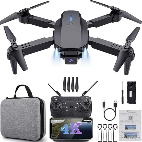 Image of dRoNe wItH hD DuAl cAmErA, oNe cLiCk tAkEoFf /lAnDiNg FlIp rOlLiNg gEsTuRe cOnTrOl wI-Fi cAmErA KiDs dRoNe (K-24)