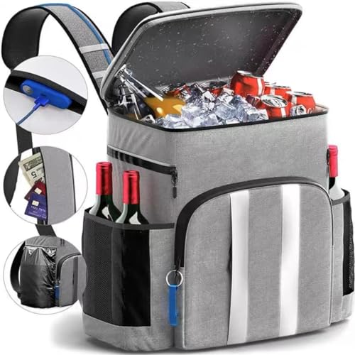 YANGKTIC Cooler Backpack-54 Can Cooler Bag - 24 Hours Cooling - Beach Camping Cooler Backpack-Cooler-Picnic Basket-Backpack Cooler