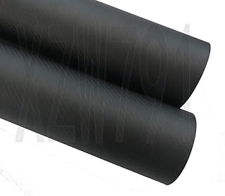 OD 114mm x ID 110mm x 500mm Long Roll Wrapped Carbon Fiber Tube 3K Matte (1pcs 114x110x500mm Matte)