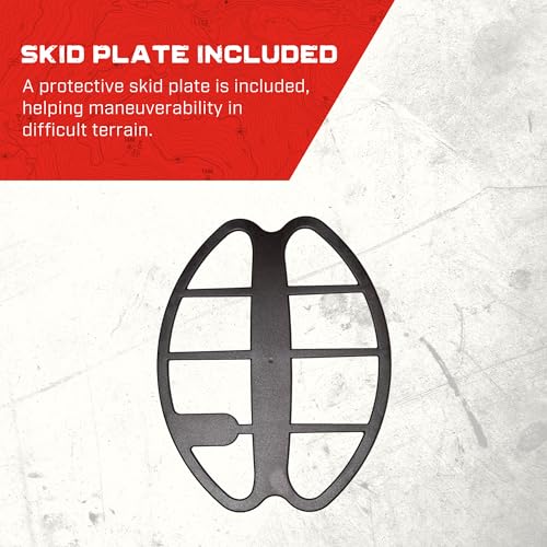 Image of Minelab CTX 17 Double-D Waterproof Smart Coil for CTX 3030 Metal Detector (Skidplate Included)