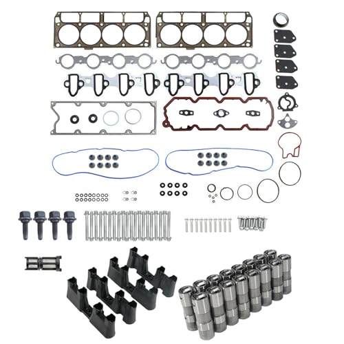 Image of Head Gasket Bolt Set & Lifters & Trays | Fits for Chevy Suburban Silverado Tahoe GMC Yukon Sierra 4.8L 5.3L 2004-2014