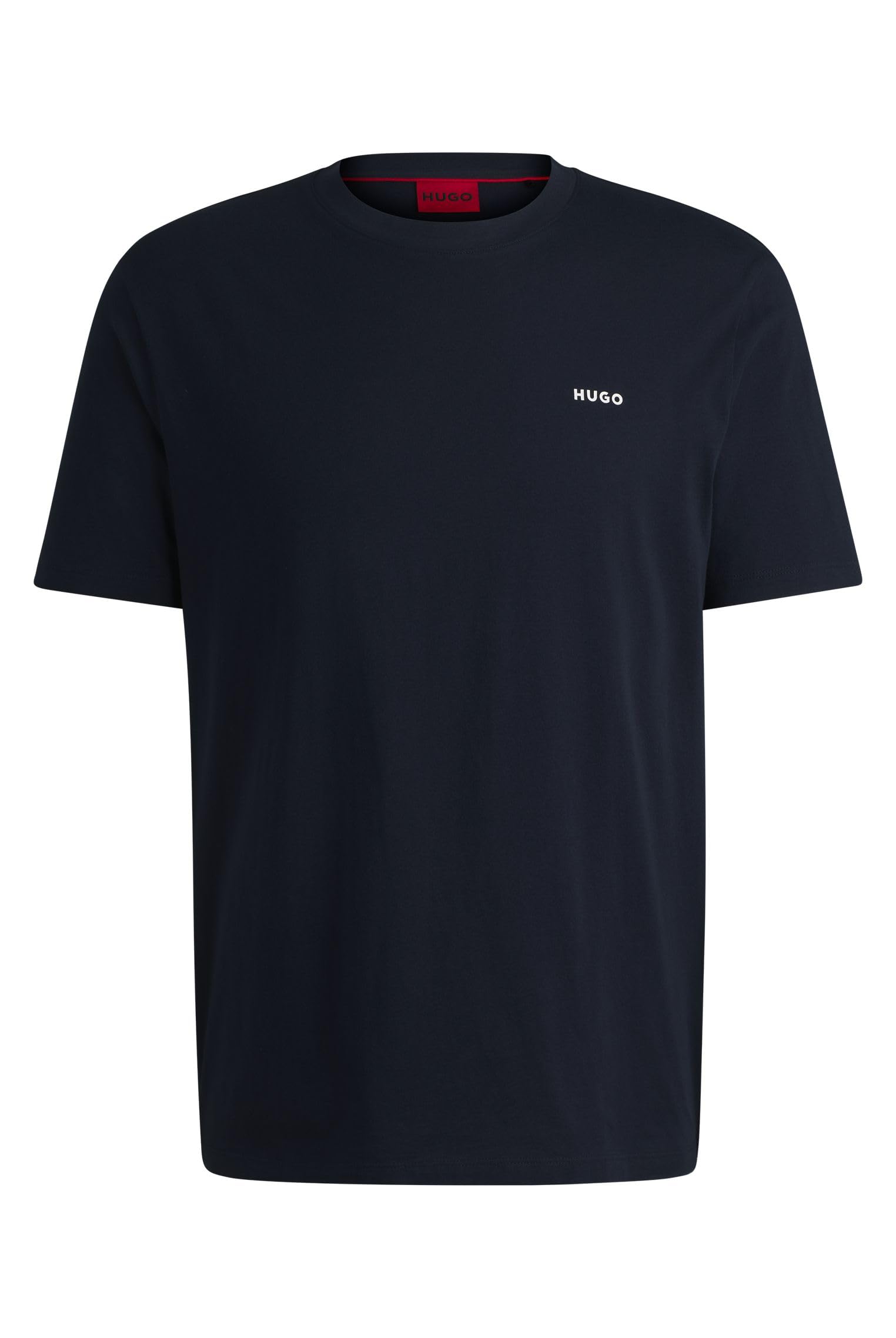 Hugo Dero Small Logo T-Shirt - Dark Blue