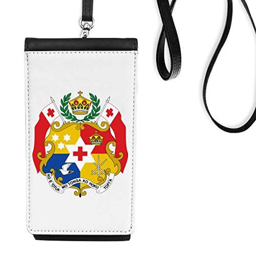 Porte-monnaie téléphone noir Tonga Océanie idéal pour voyager léger
