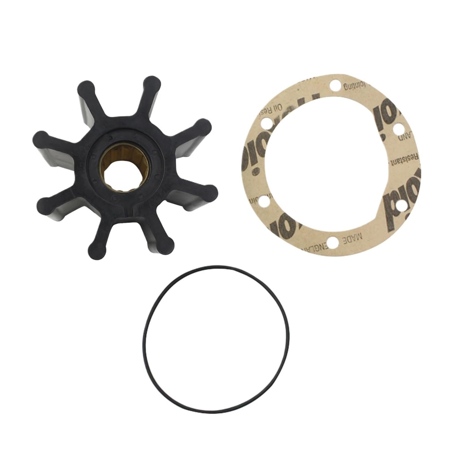 920-0001 Impeller Kit for J*bsco Engine Water Pump 920-0003 920-0001-P Replace Sierra 18-3077 DJ Pump 001-0801 CEF 500106 Replacement Parts