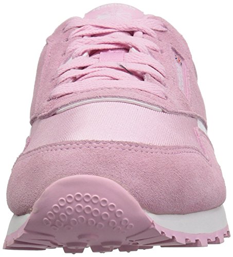 Reebok Kid's CL Nylon Shoe, Charming Pink/White, 4 Child US Little Kid2