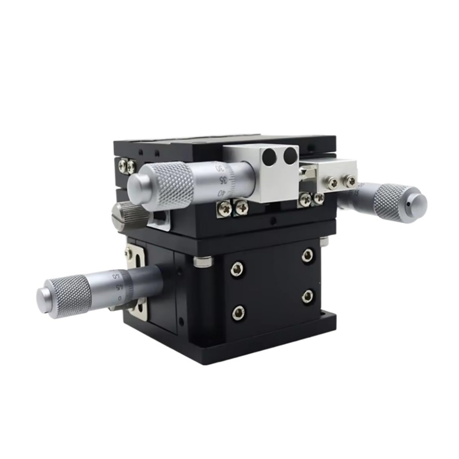 MYXJGNAIY XYZ Axis 60x60mm LD60-LM LD60-CM Fine Tuning Slide Table Manual Displacement Platform Linear Stage Slide Table(LD60-CM)