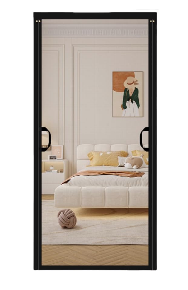 Moustiquaire magnétique pour porte fini les insectes nuisibles avec la maille auto-scellante 90x210