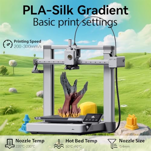 Image of Silk Rainbow Black Red Gold PLA 1.75mm 1kg Shiny 3D Printer Filament FDM | Silk finish Gradient Shiny Smooth transition Neatly wound Low warping Color Change 1kg spool 2.2lbs for Bambu Flashforge AMS
