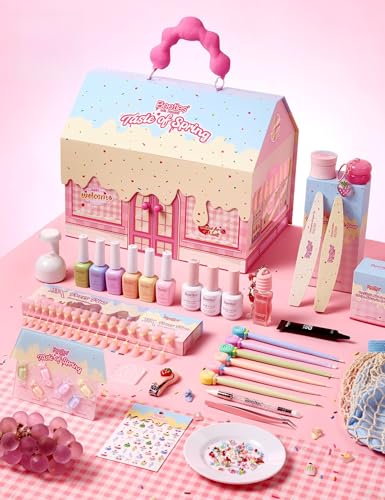 Beetles Taste of Spring Gel Nail Polish Gift Box, 6