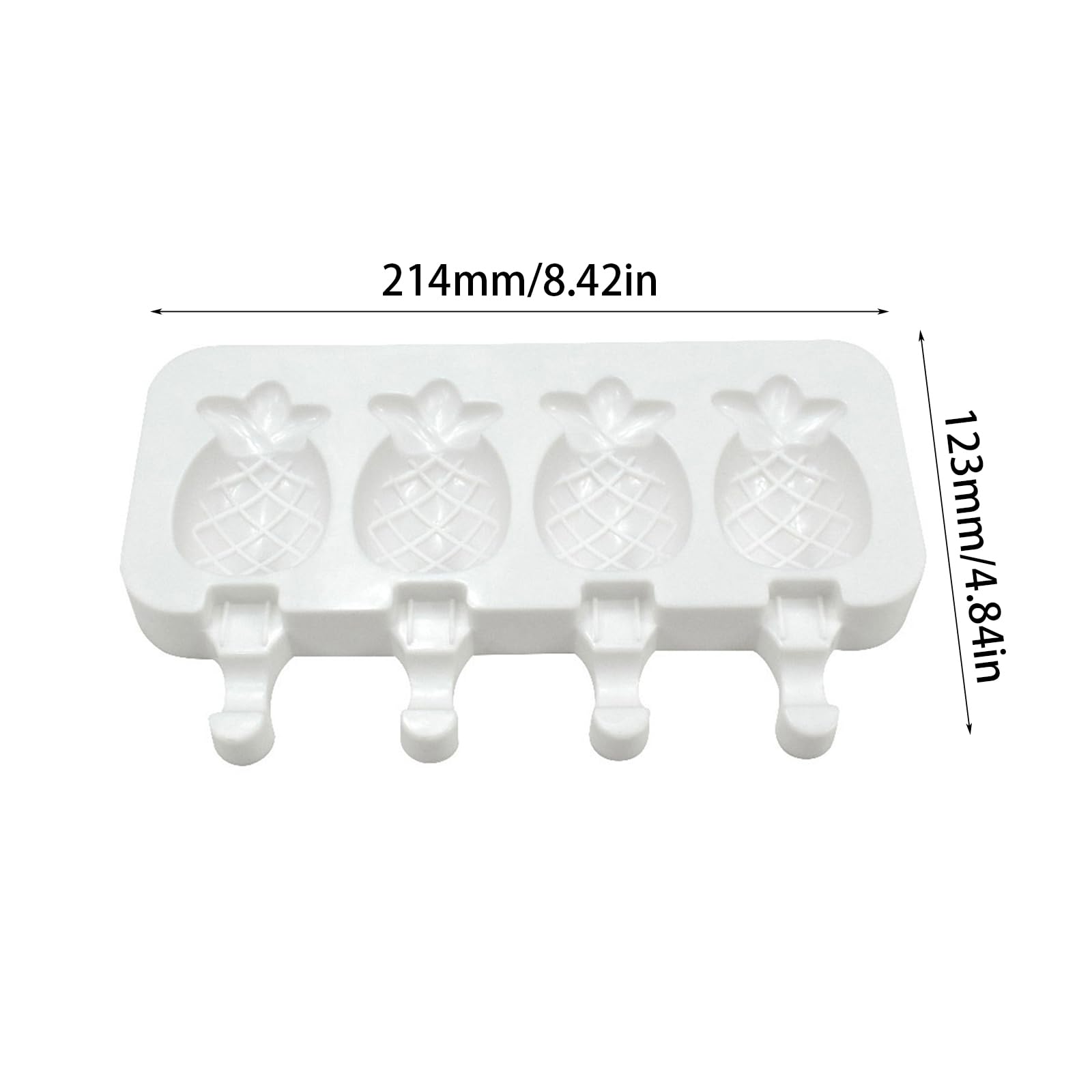 Moldes para polos， Moldes de silicona flexibles for paletas de hielo, juego de moldes for manualidades for uso en la cocina