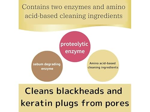 Suisai Japanese Enzyme Cleansing Powder Gold 0.4G × 32Pieces Including Oil Blotting Papers #TOP5