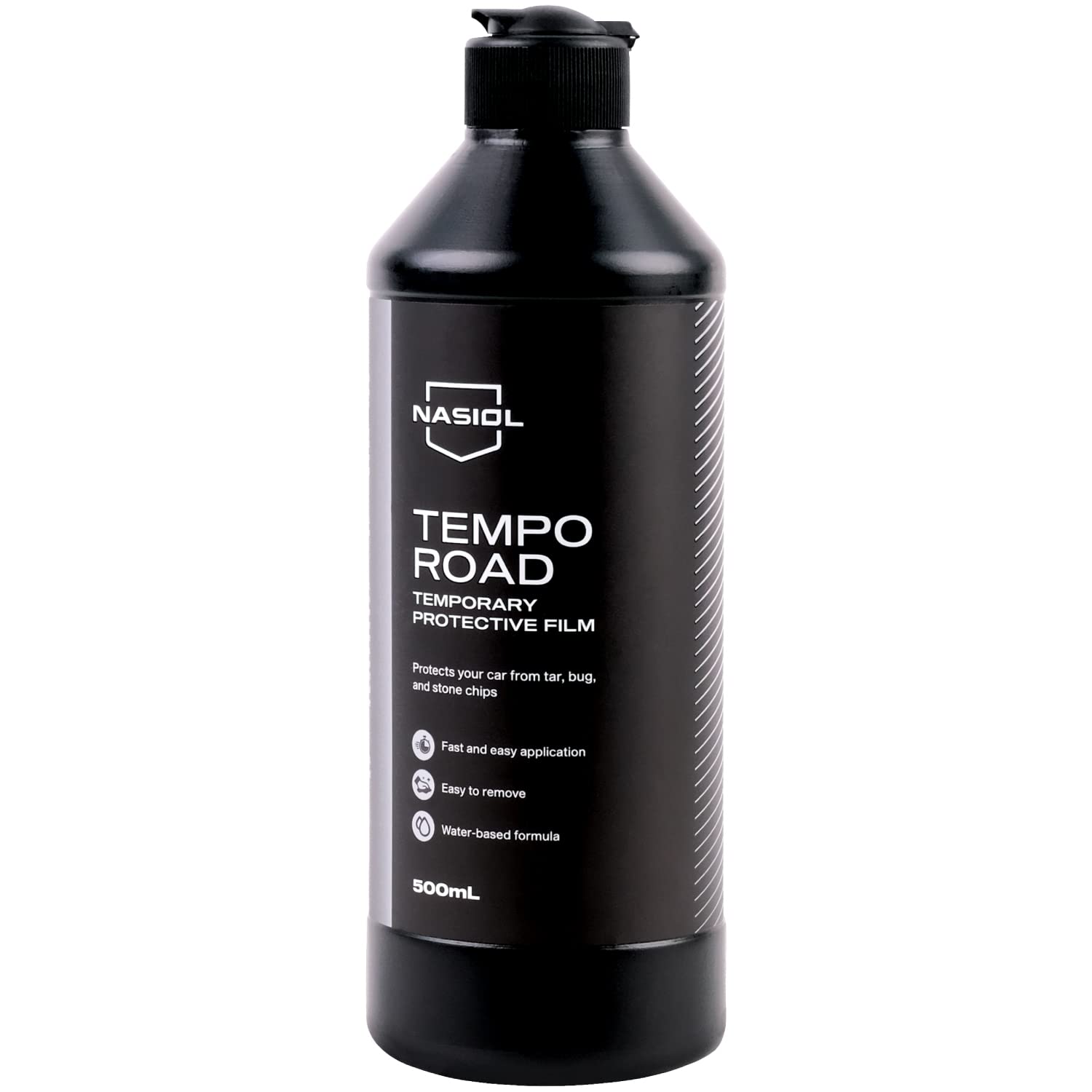Nasiol TempoRoad Temporary Vehicle and Paint Protective Film-500 mL-Paint Protection Film, Stain Protection, Detailing, Off-Road Vehicle Surface Protector, Water Based Stain Resistant Film