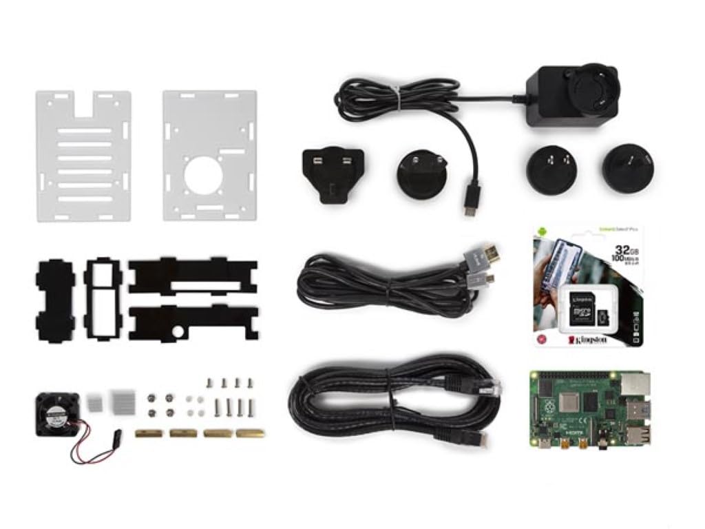 Whadda Raspberry Pi 4 Starter Kit with Cooling Case