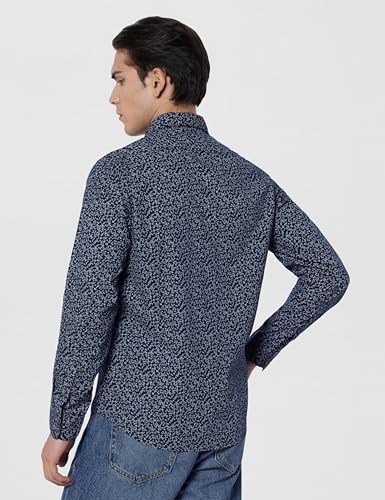 Image of Pepe Jeans Men's Casual Shirt | Trendy Printed Shirt for Men| Regular Fit | Full Sleeve | Available in Plus Size, Cotton