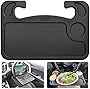 EcoNour 2 in 1 Car Steering Wheel Tray | Car Lap Desk for Convenient Working | Food Tray with Sturdy ABS Material | Interior Accessories for Truck Drivers | Lightweight Travel Desk with Easy Storage