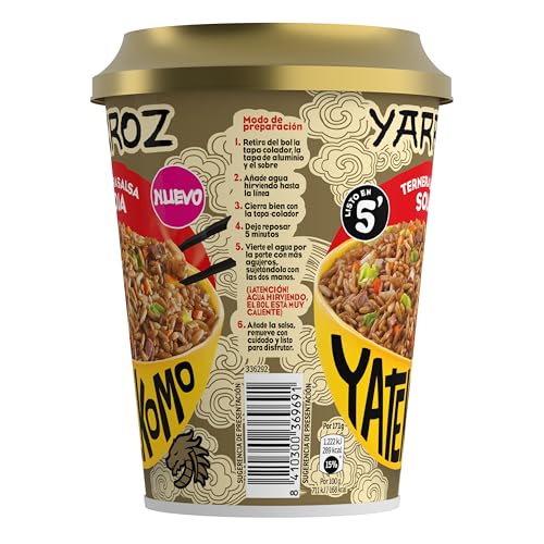Miniatura 4 de Yatekomo Yarroz Ternera Salsa Soja, 84 Gramos Paquete De 1