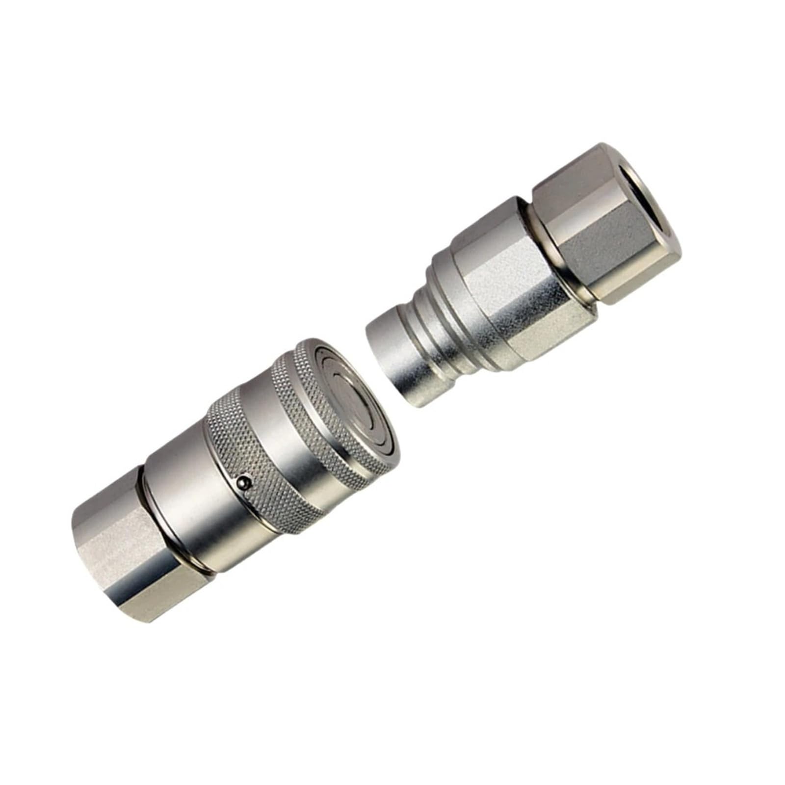 Joints hydrauliques à face plate efficaces - Raccords à raccord rapide pour réduire la chute de pression avec bouchon(NPT3percent8)