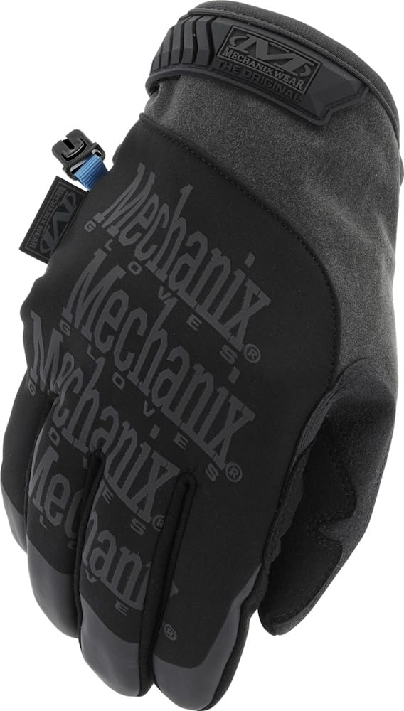 Mechanix Wear: ColdWork Original Winter Work Gloves with Secure Fit, Equipped with 40g 3M Thinsulate, Wind + Water Resistant, Touch Capable Winter Gloves, For Mild Cold Weather (Black/Gray, X-Large)