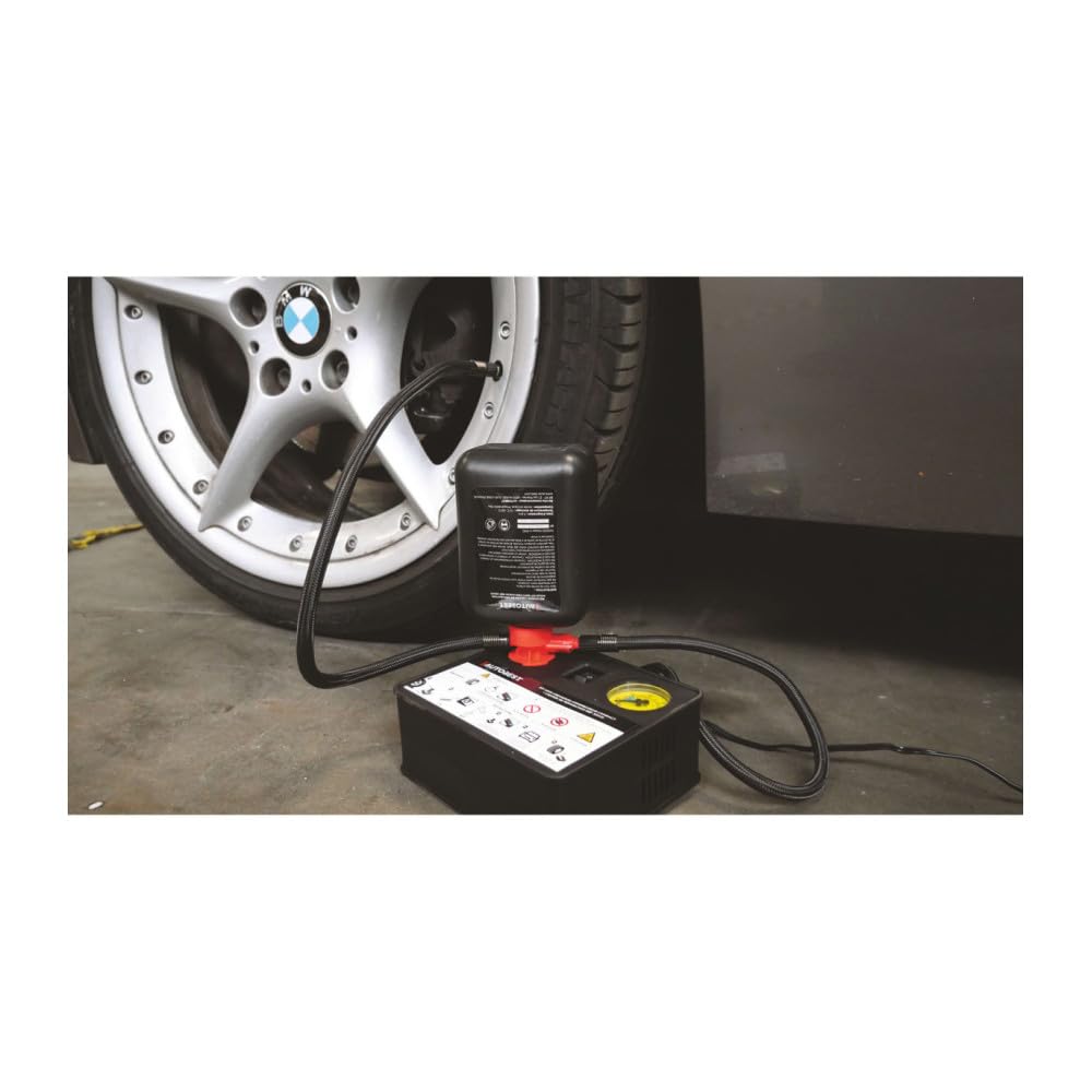 Reifendichtungsset Kompressor Compact + Reparaturflüssigkeit