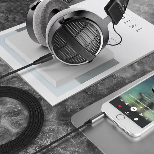 Cable de Audio GEEKRIA Compatible Beyerdynamic 3.5mm 1.7m miniatura 6