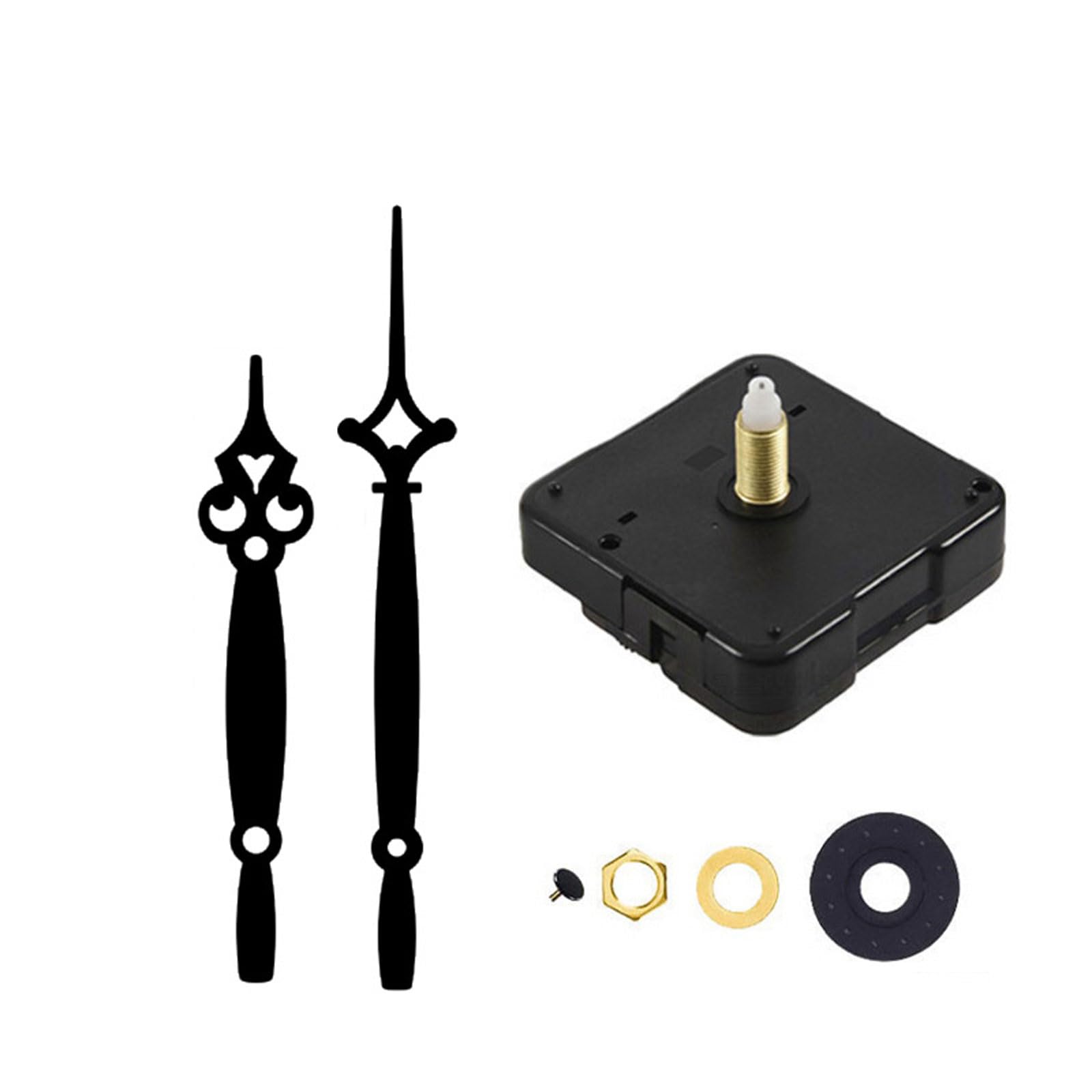 Hsioluted 16Inch Clock Kit Silent Quartz Movement Quiet Clock Mechanism Kit Wall Movement for 35-40cm Panel Quiet Motor