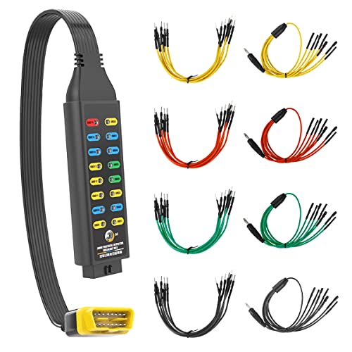 CMTOOL OBD2 Breakout Box with Universal Wire Jumpers 16Pin OBDII