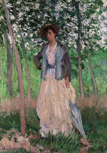 Mural en lienzo de Claude Monet 60x90cm para renovar la decoración aburrida de tu cuarto
