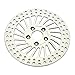 TARAZON Polished Rear Brake Rotor for Harley Davidson Electra Glide Road King Road Glide Classic Custom 2000-2007 Street Glide Ultra Classic Electra Glide FLHT FLHR FLTR 11.5