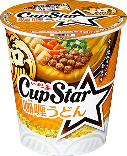 サッポロ一番 カップスター カレーうどん 84g×12個