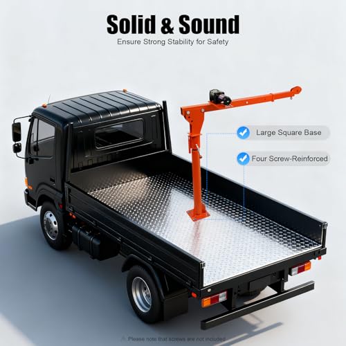 Cabrestante eléctrico 1100 lb para camioneta con grúa plegable miniatura 5