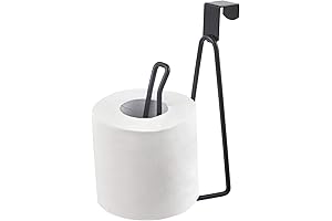 Over the Door Toilet Paper Holder Stand