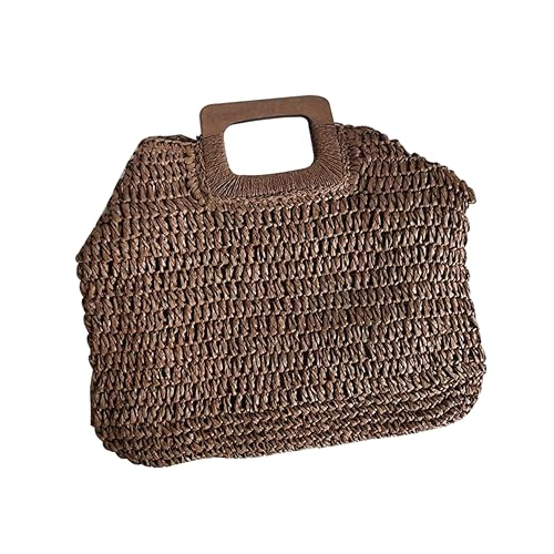 Sac de plage en paille pour un été bohème chic et vos sorties ensoleillées
