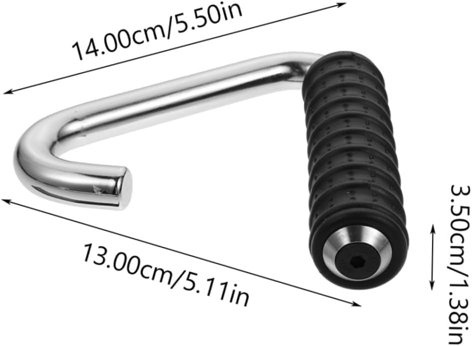 2pcs Cable Machine Handles Dumbbell Handle Fitness Equipment for Gym Hook