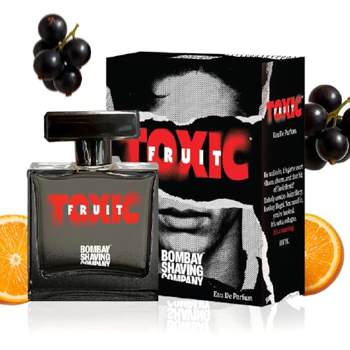 Image of Bombay Shaving Company Toxic Fruit Perfume for Men - 100 ml | Bold Oud Long Lasting Perfume | Eau de Parfum | Gift for Men | Gift for Husband | Gift for Boyfriend