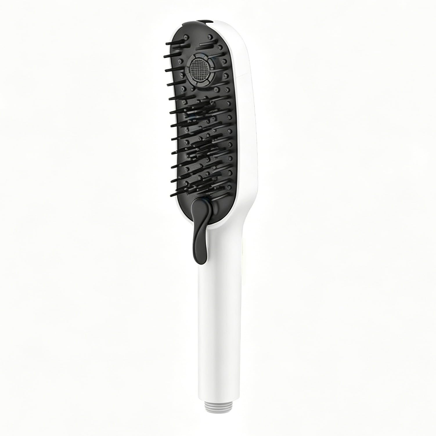 Pack de 3 duchas de aseo para perros y gatos, cepillo de silicona, cabezal de ducha, conexión rápida, flexible, estándar, flujo ajustable, para baño, casa camping playa (negro y blanco)