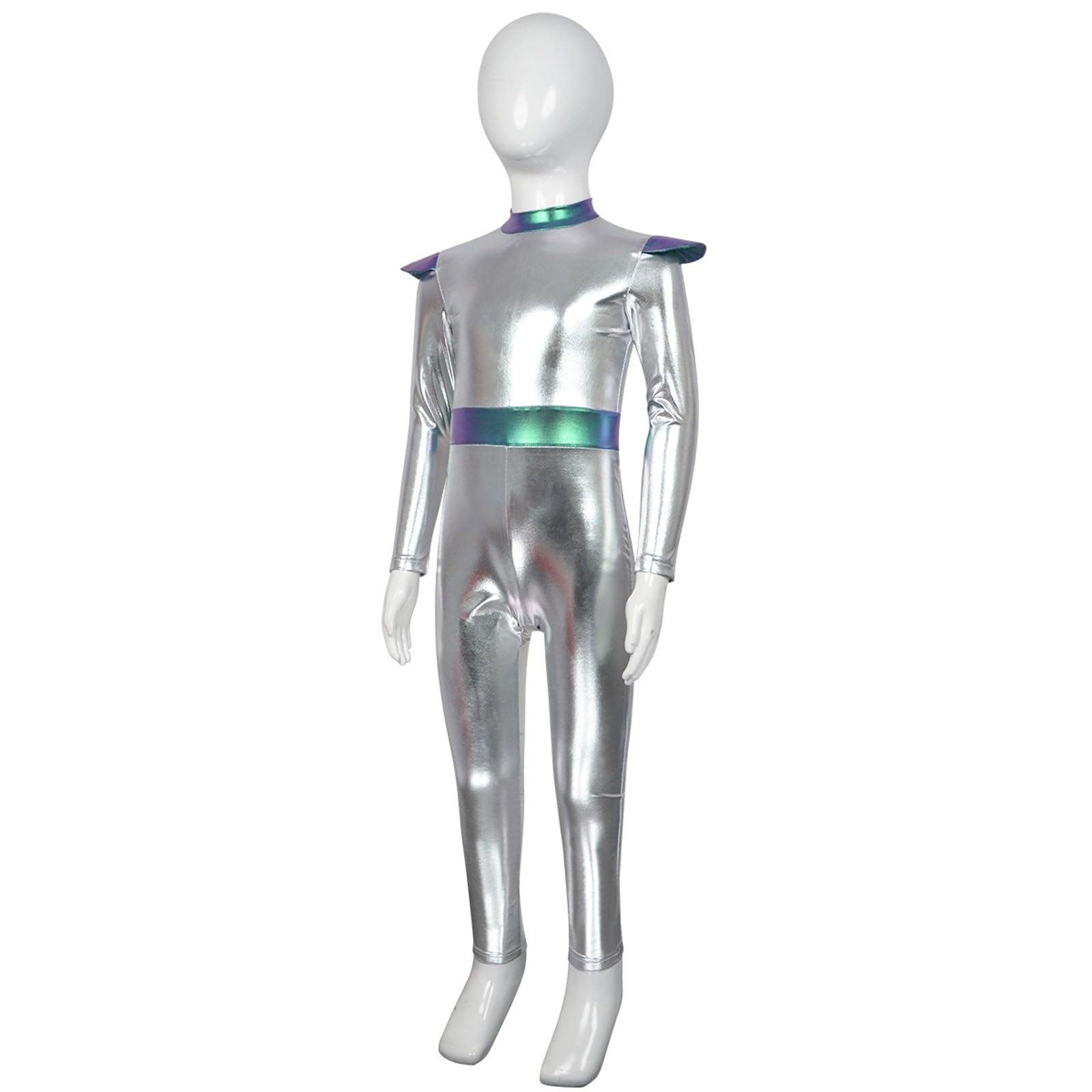 Générique Costume cosplay futuristico adulto elegante vestito cortile fantascienza abbigliamento costume moderno raffinato ispirazione retrò festa