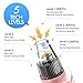 Zenpy Blackhead Remover Vacuum Suction Pore Cleaner Vacuum LCD Display 4 Replaceable Suction Heads Electric Suction Facial Comedone Acne Extractor Tool