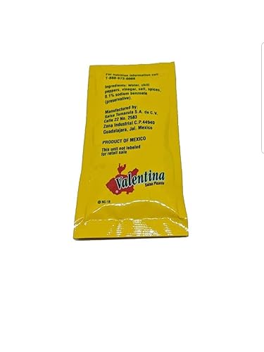 Miniatura 2 de TPS Valentina - Paquetes de salsa picante de 0.34 onzas líquidas, 25 unidades