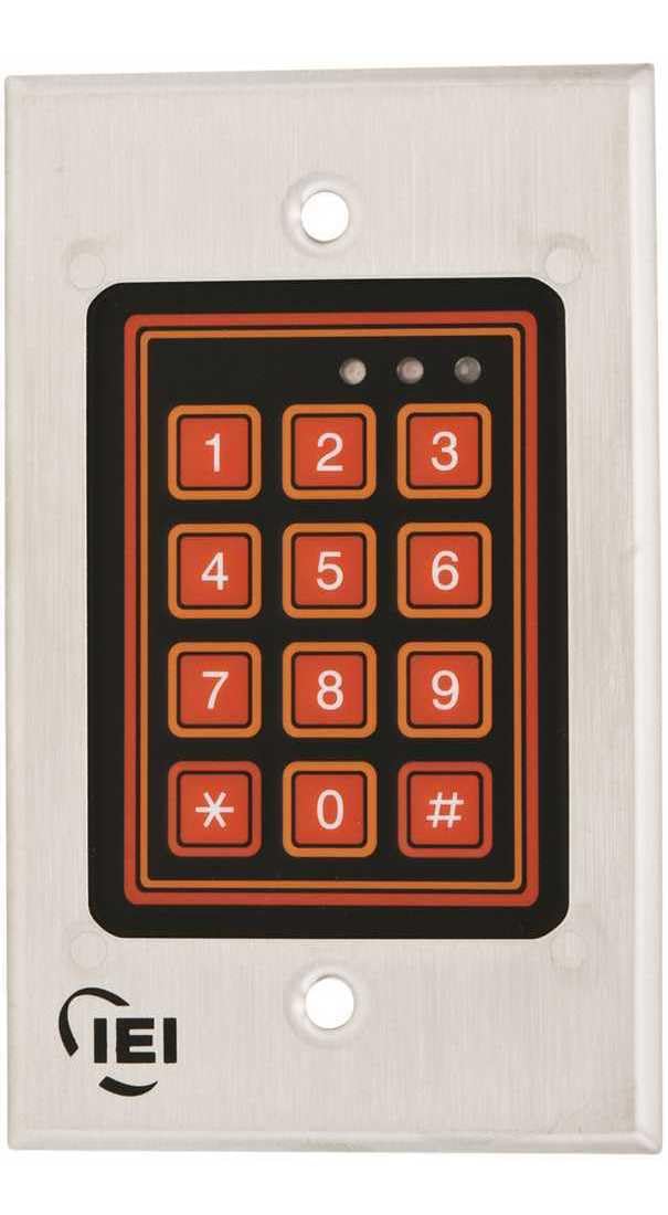 IEI- Teclado de Membrana de 212 W de International Electronics