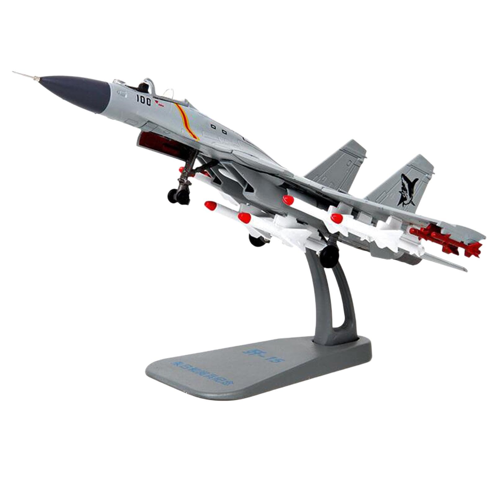 Amazon | LOL-FUN 1/100スケール航空機モデルJ15飛行機ダイキャスト