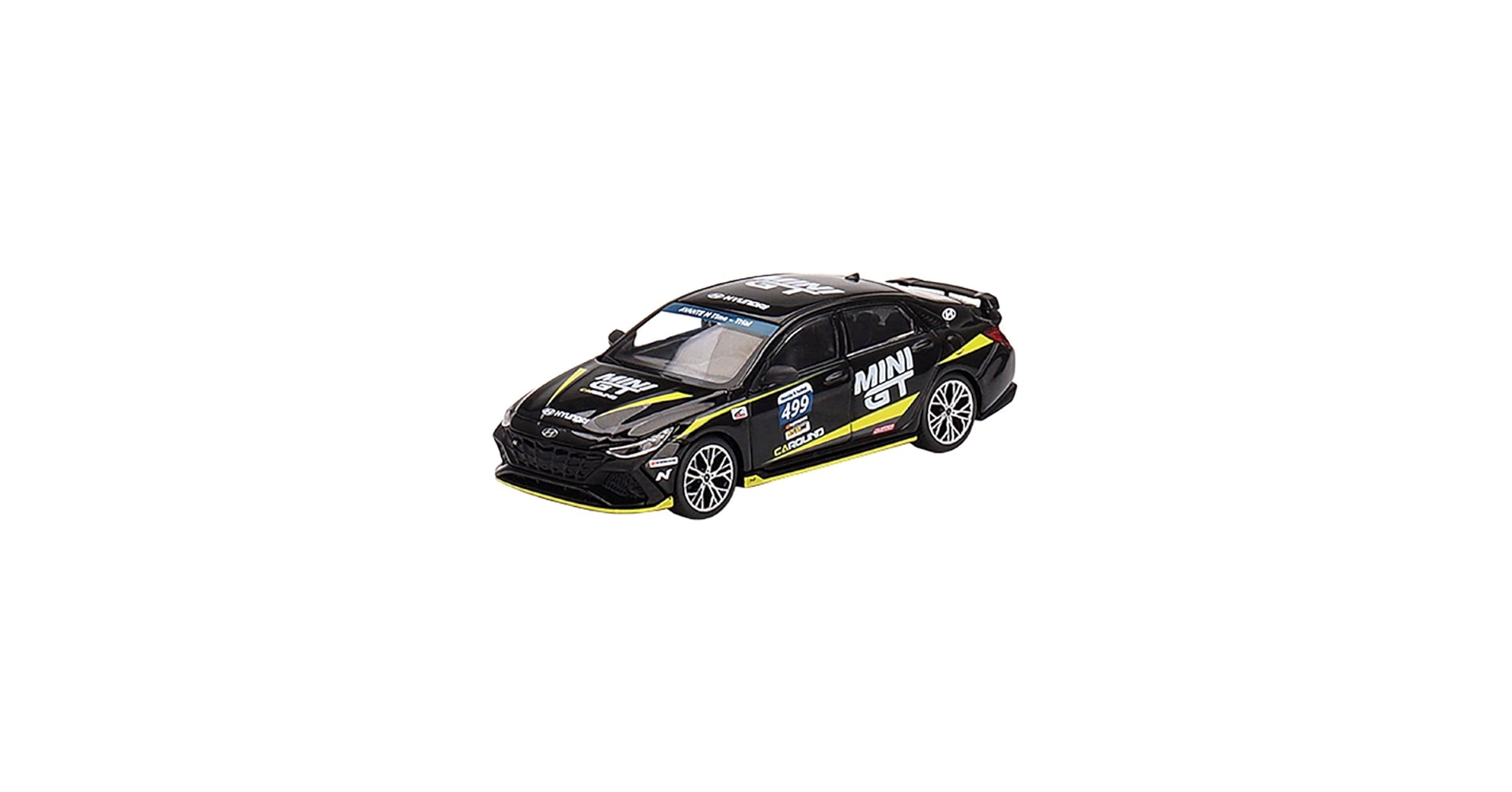 【値下げ】HYUNDAI ミニカー Amazon | MINI GT 1/64 ヒョンデ エラントラ N Hyundai N