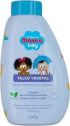 Turma Da Monica Baby Talco Infantil Turma Da Mônica Baby Lavanda 200Gr