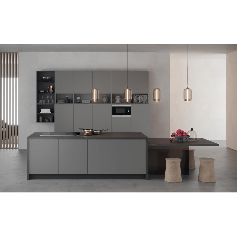 Microonde da incasso Hotpoint: colore inox, - MF25G IX HA