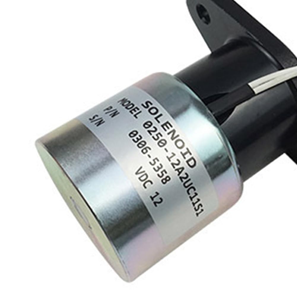Części zaworów magnetycznych silnika metalowy zawór elektromagnetyczny 0306-5358 do generatora X3.3 C33D5 C38D5 części silnika