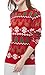 v28 Women's Patterns Reindeer Snowman Tree Snowflakes Christmas Sweater Cardigan