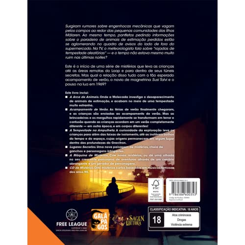 Galápagos, Tales from the Loop: Contos do Loop - Fora do Tempo (Suplemento), Livro de RPG, 3+ jogado