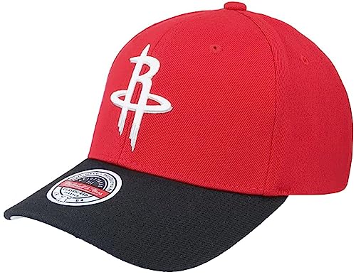 Mitchell & Ness Houston Rockets Gorra Snapback Ajustable Roja miniatura 2